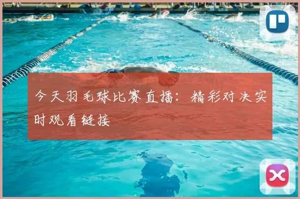 今天羽毛球比赛直播：精彩对决实时观看链接